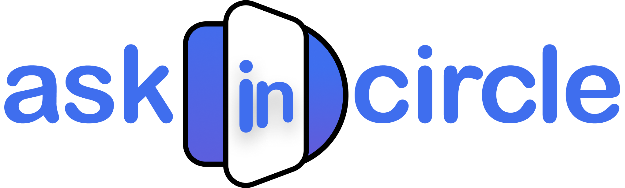 Ask In Circle Logo